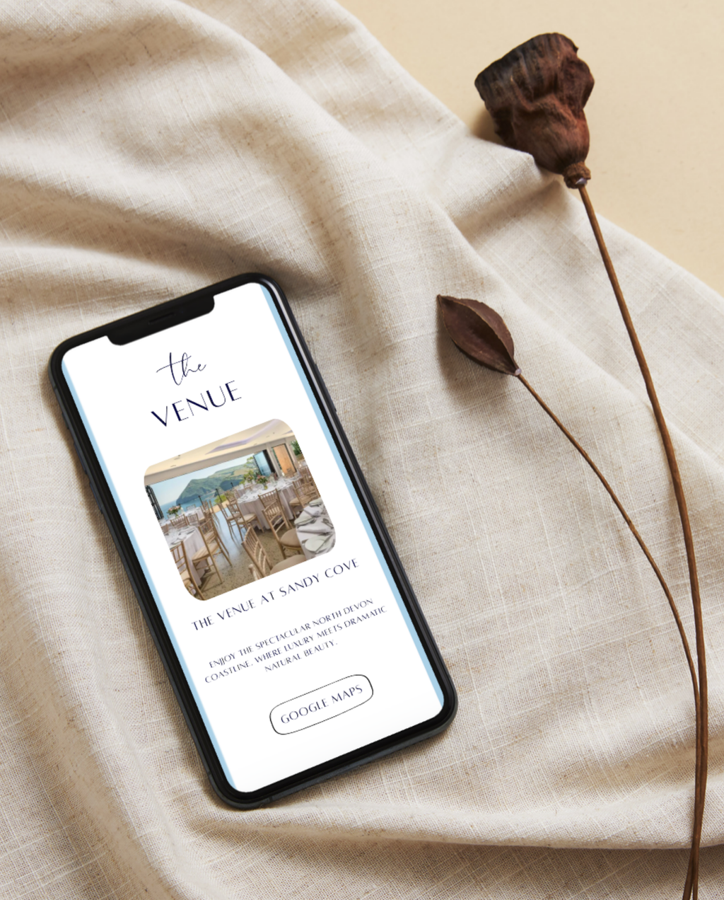 Interactive Wedding Invitation - Toast on the Coast