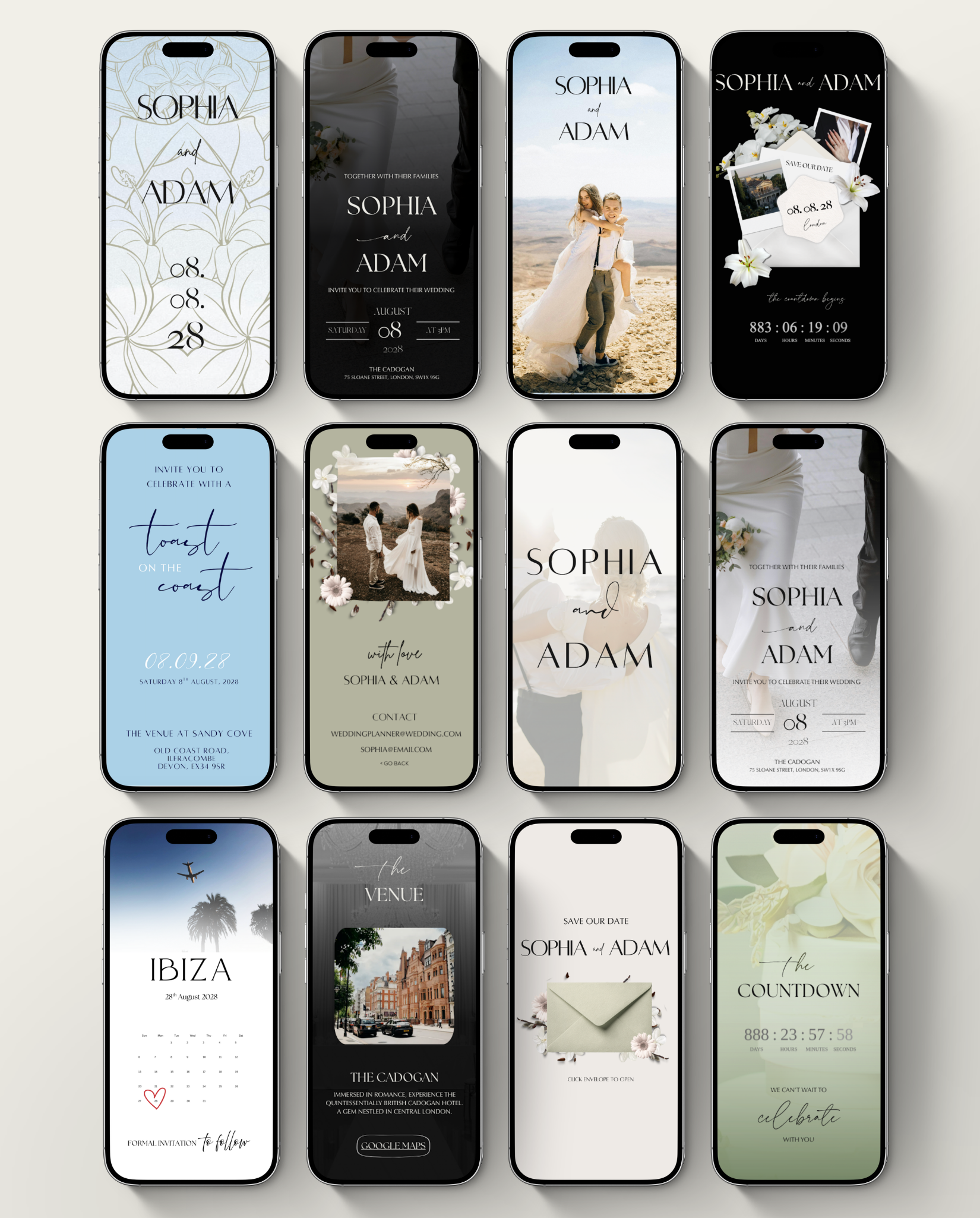 Personalise an Interactive Invitation